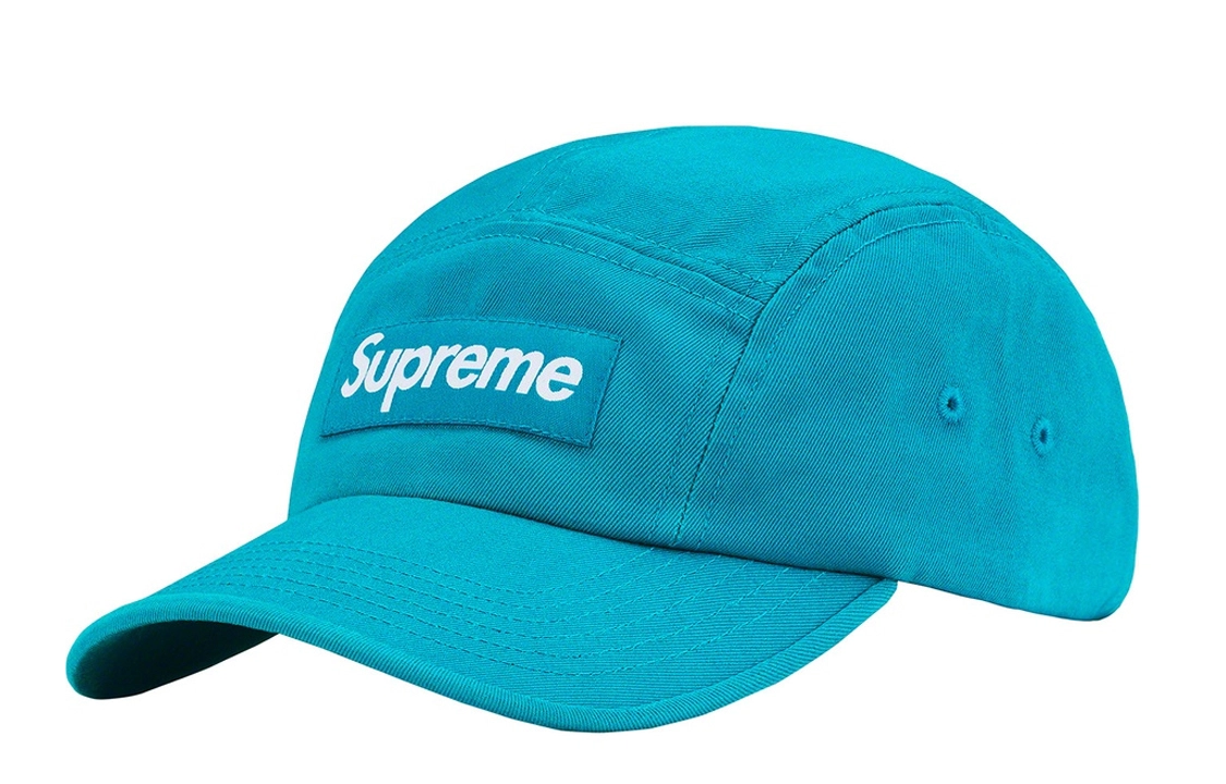 Supreme SS22 Week 1 Washed Chino Twill Camp Cap