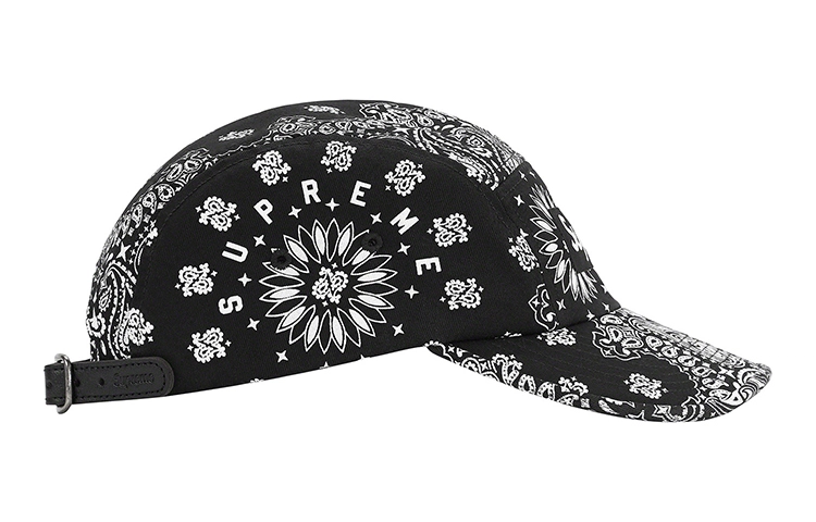 Supreme Week 14 Bandana Camp Cap