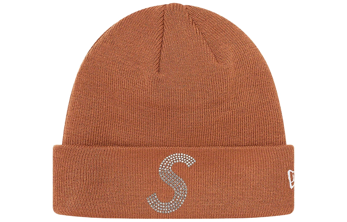Supreme Week 6 New Era Swarovski S Logo Beanie