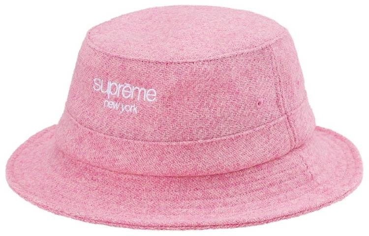 Supreme Week 16 Harris Tweed Classic Logo Crusher