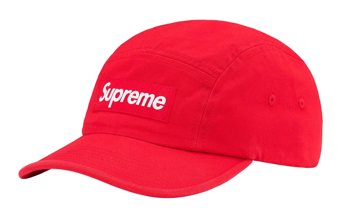 Supreme SS22 Week 1 Washed Chino Twill Camp Cap