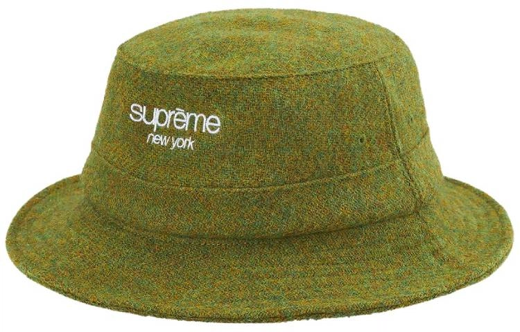 Supreme Week 16 Harris Tweed Classic Logo Crusher
