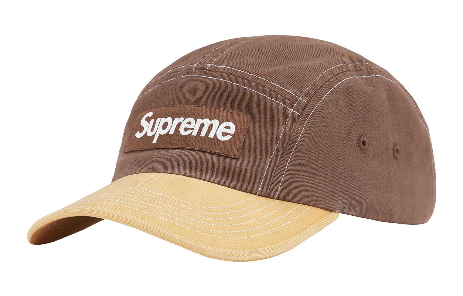 Supreme Week 6 2-Tone Twill Camp Cap
