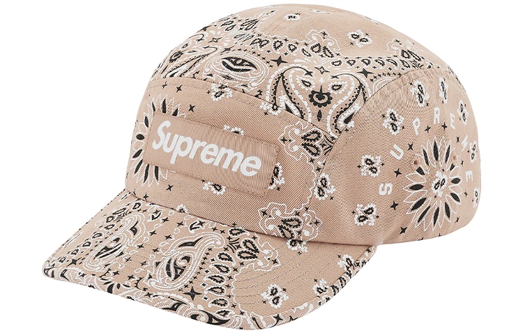 Supreme Week 14 Bandana Camp Cap