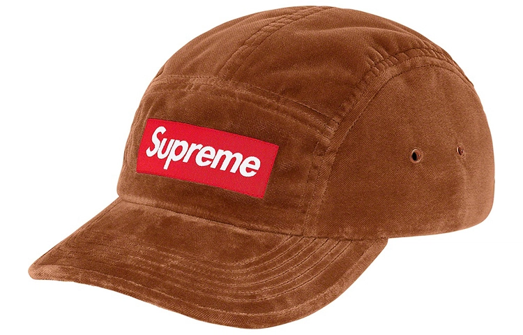 Supreme FW20 Week 7 Velvet Camp Cap