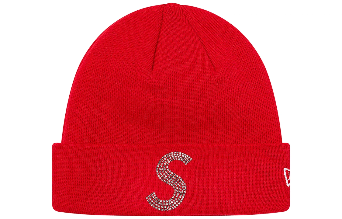 Supreme Week 6 New Era Swarovski S Logo Beanie