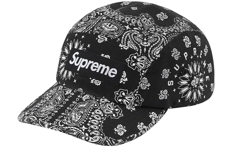 Supreme Week 14 Bandana Camp Cap