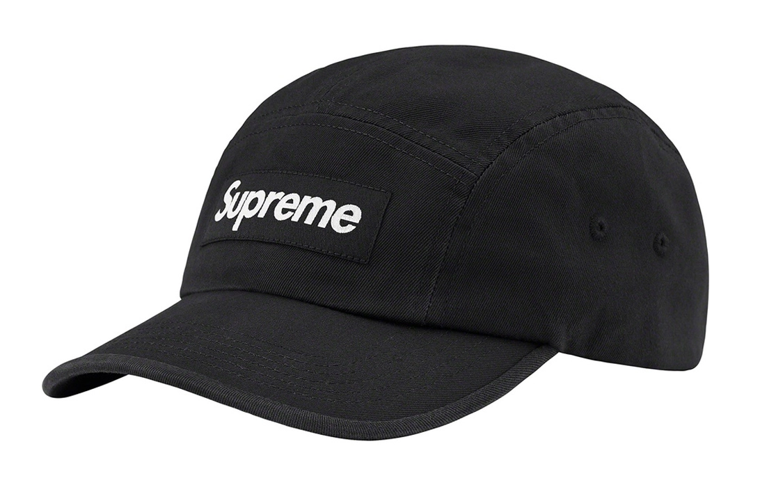 Supreme SS22 Week 1 Washed Chino Twill Camp Cap