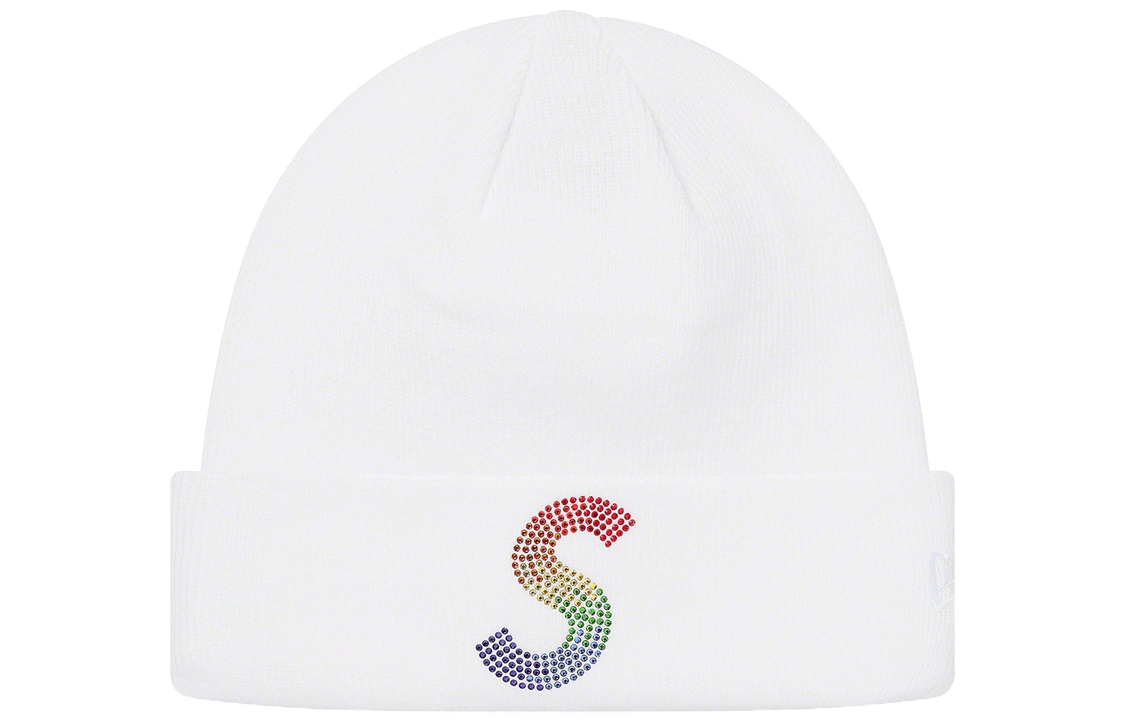 Supreme Week 6 New Era Swarovski S Logo Beanie