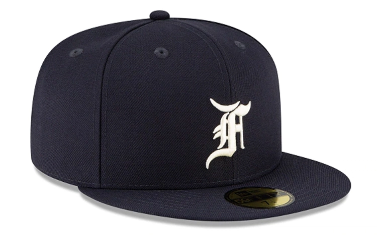 NAVY FEAR OF GOD ESSENTIAL 59FIFTY FITTED