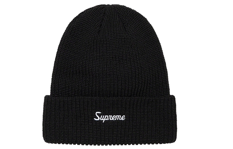 Supreme Week 1 Loose Gauge Beanie logo