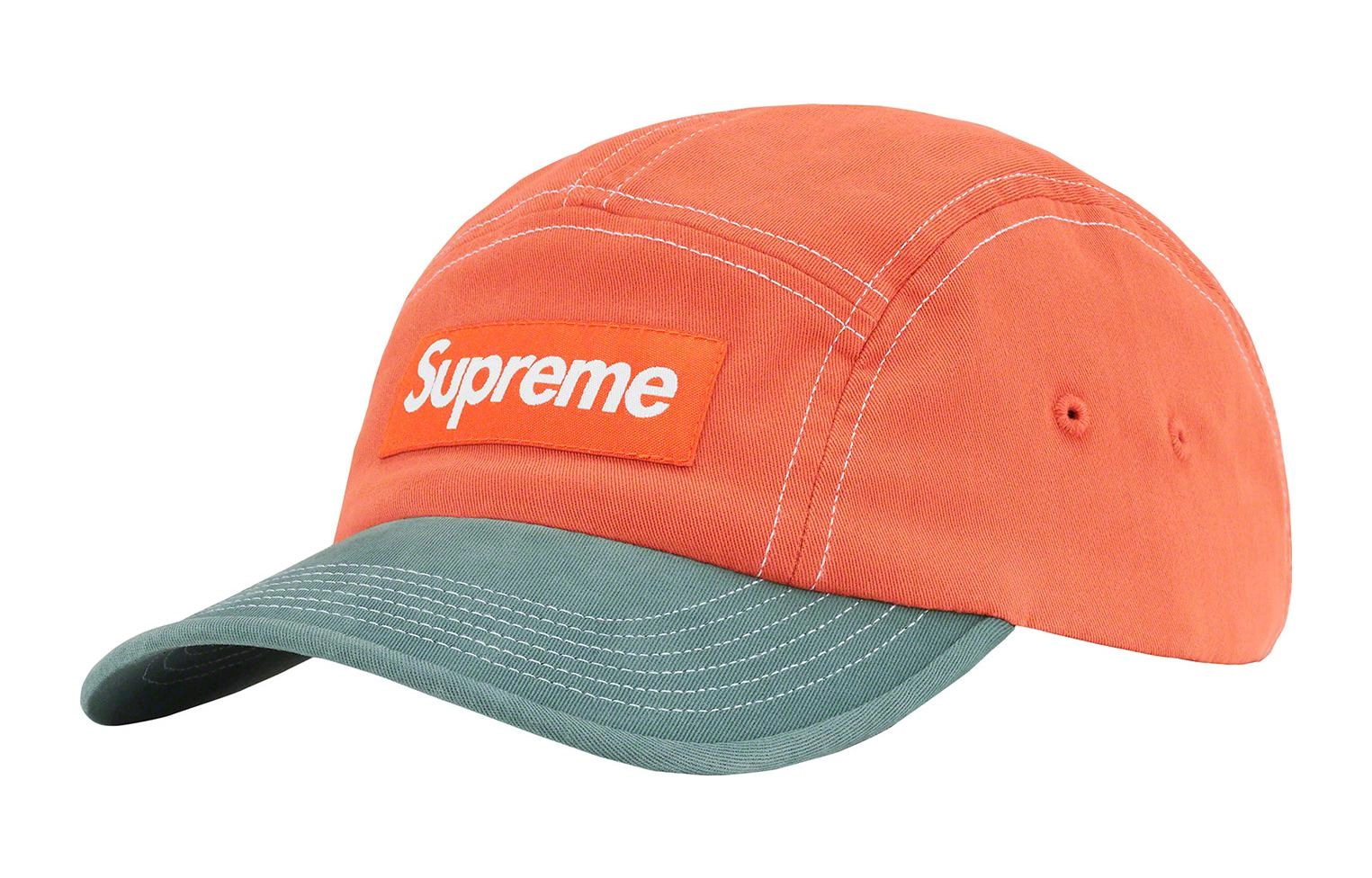 Supreme Week 6 2-Tone Twill Camp Cap