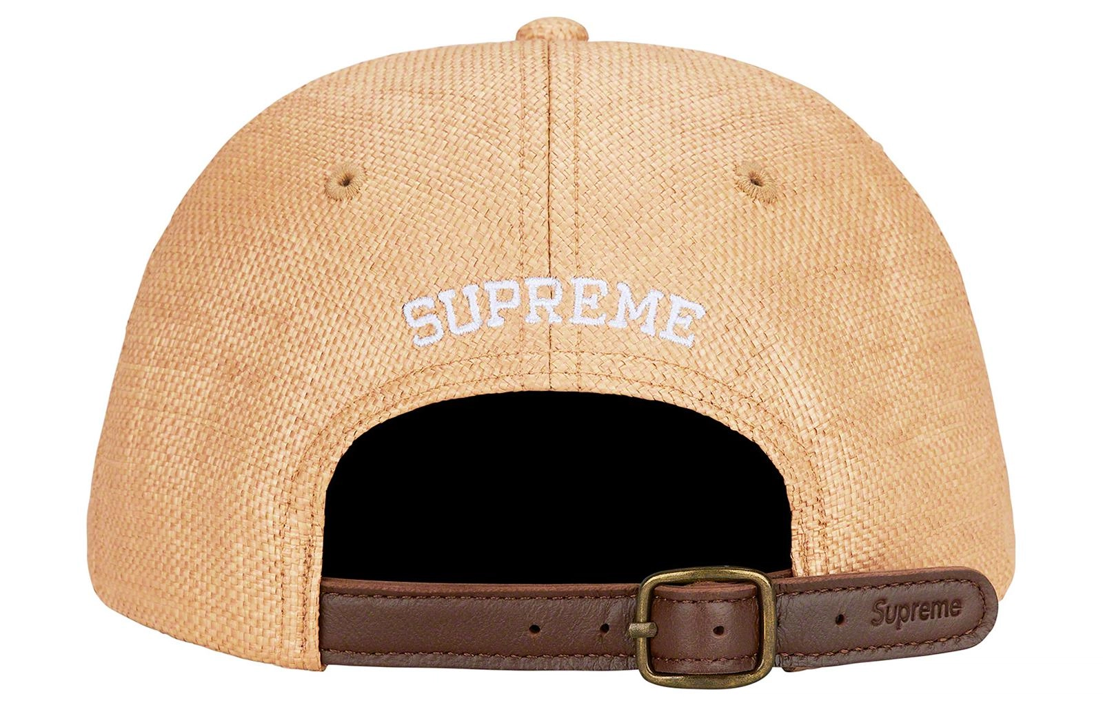 Supreme Week 9 Raffia S Logo 6-Panel