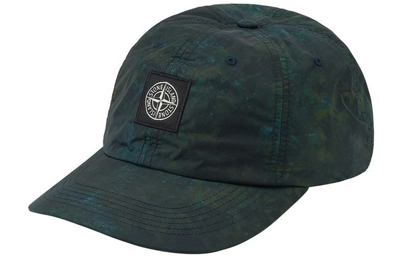 Supreme FW20 Week 13 SupremeStone Island Painted Camo Nylon 6-Panel