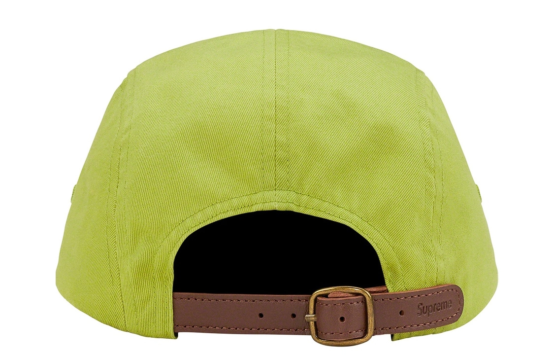 Supreme SS22 Week 1 Washed Chino Twill Camp Cap