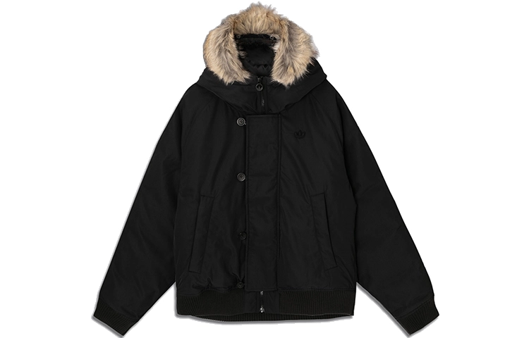 adidas originals Down Fur Bomber Logo