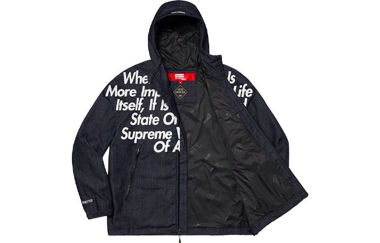 Supreme FW21 Week 11 x JUNYA WATANABE COMME des GARONS MAN GORE-TEX Denim Parka