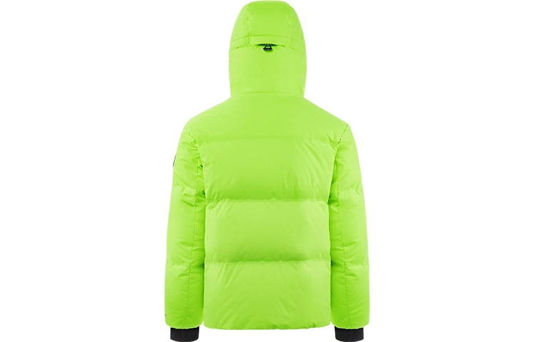 波司登 防风运动鹅绒滑雪纯色连帽厚款短款羽绒服 男款