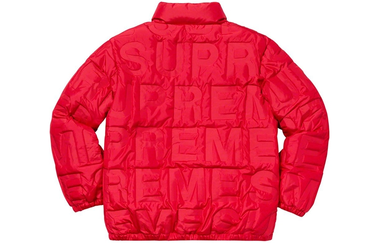 Supreme SS19 Bonded Logo Puffy Logo