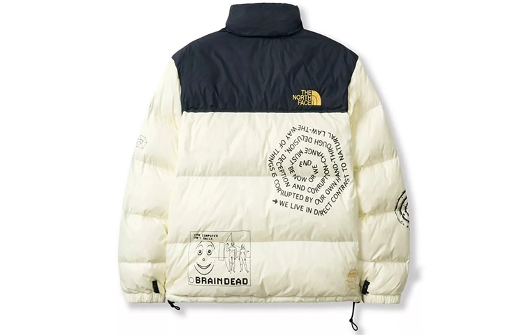 THE NORTH FACE x Brain Dead Printed Nuptse Jaclet