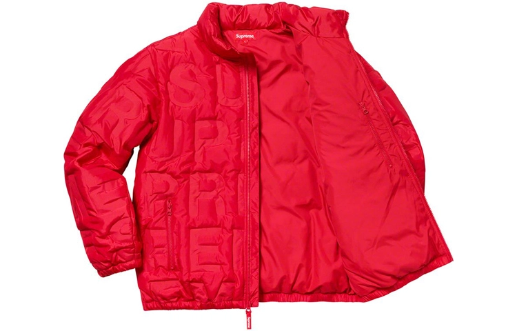 Supreme SS19 Bonded Logo Puffy Logo