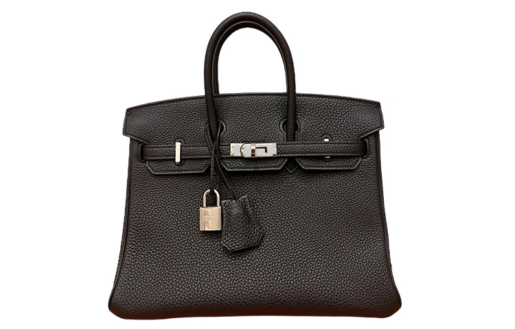 HERMES Birkin 25 Togo Noir