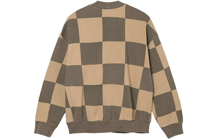 Stussy FW21 Blur Checker Fleece Mock Neck