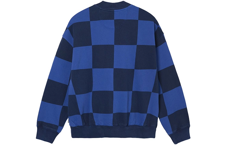 Stussy FW21 Blur Checker Fleece Mock Neck