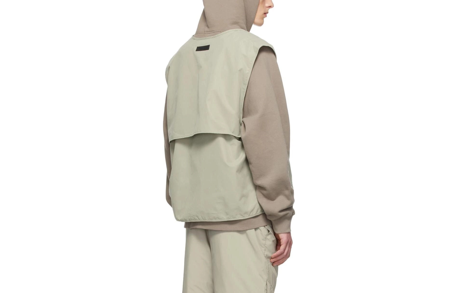 Fear of God Essentials SS22 Green Cotton Vest Seafoam