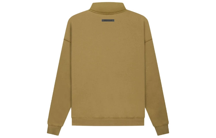 Fear of God Essentials FW21 Pullover Mockneck Amber Logo