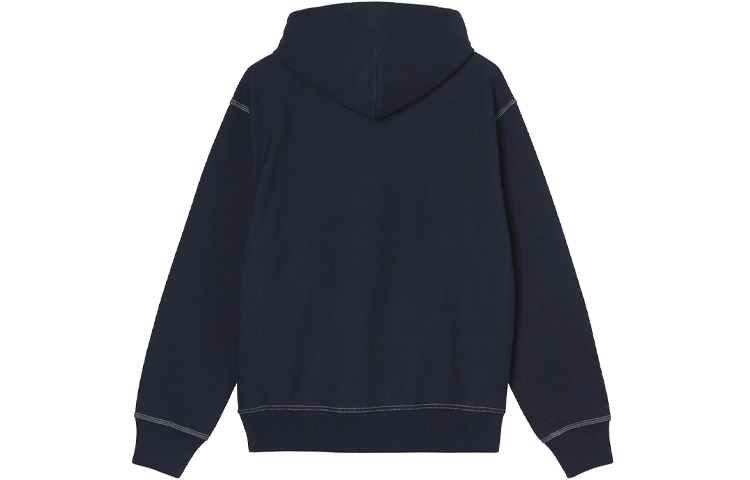 Stussy Contrast Stitch Label Hoodie Logo