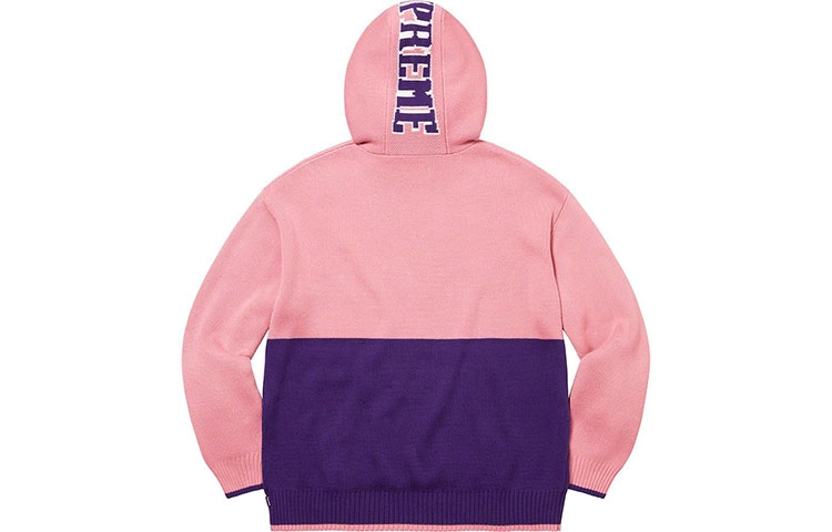 Supreme FW21 Week 7 2-Tone Hooded Sweater