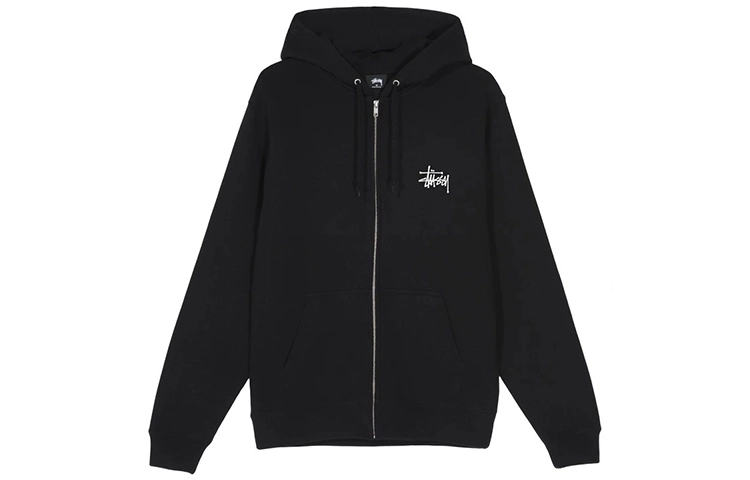 Stussy BASIC ZIP HOOD logo