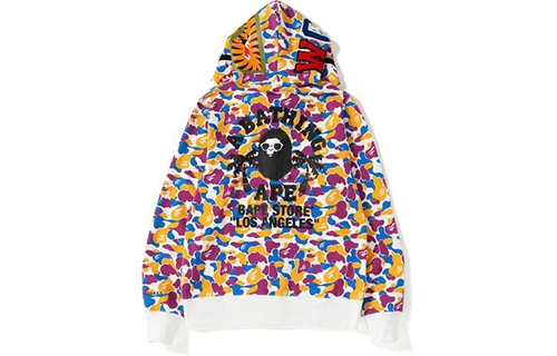 A BATHING APE STORE LA 1ST ANNIV SHARK FULL ZIP HOODIE LA