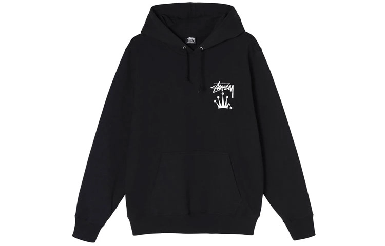 Stussy FW21 Stock Crown Hoodie Logo