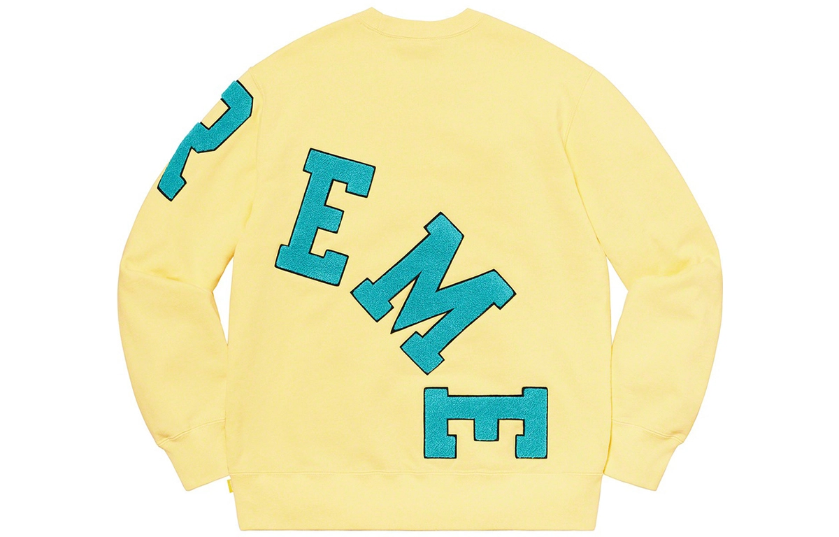Supreme FW20 Week 1 Big Arc Crewneck Logo