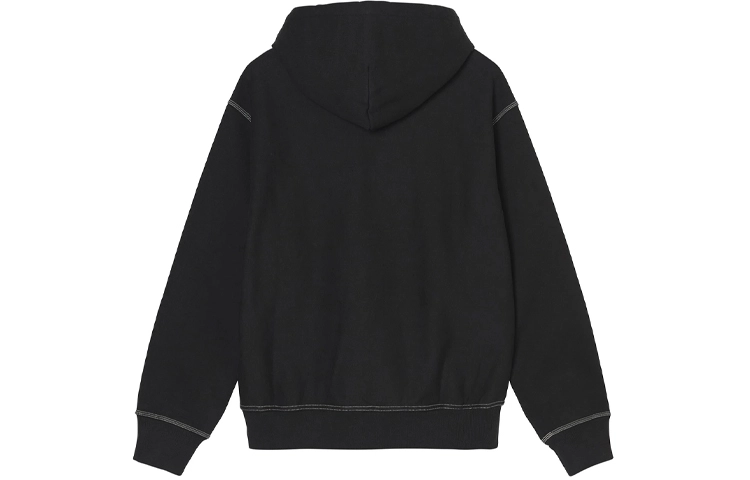 Stussy Contrast Stitch Label Hoodie Logo