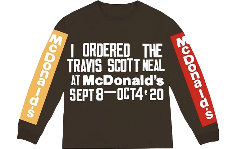 Travis Scott Cactus Jack x CPFM 4 CJ BURGER MOUTH Tee Logo