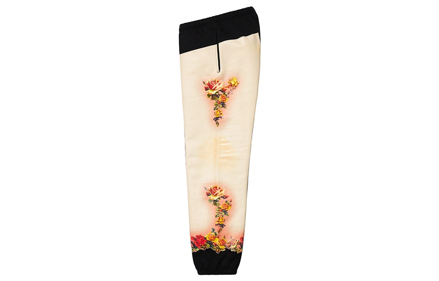 Supreme SS19 x Jean Paul Gaultier Floral Print Sweatpant Cardinal