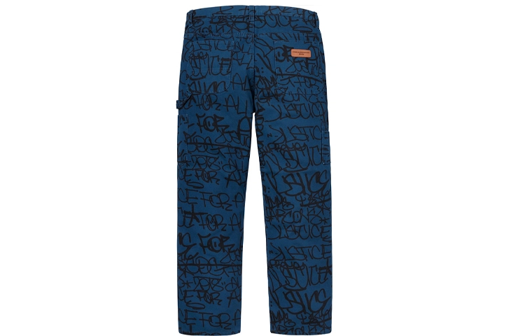Supreme FW18 Comme des Garcons SHIRT Canvas Painter Pant Navy