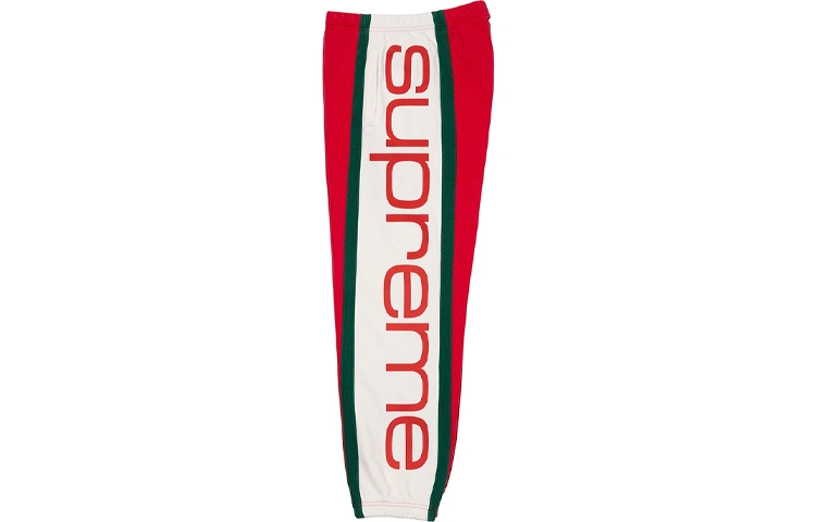 Supreme FW20 Week 13 Big Logo Paneled Sweatpant logo