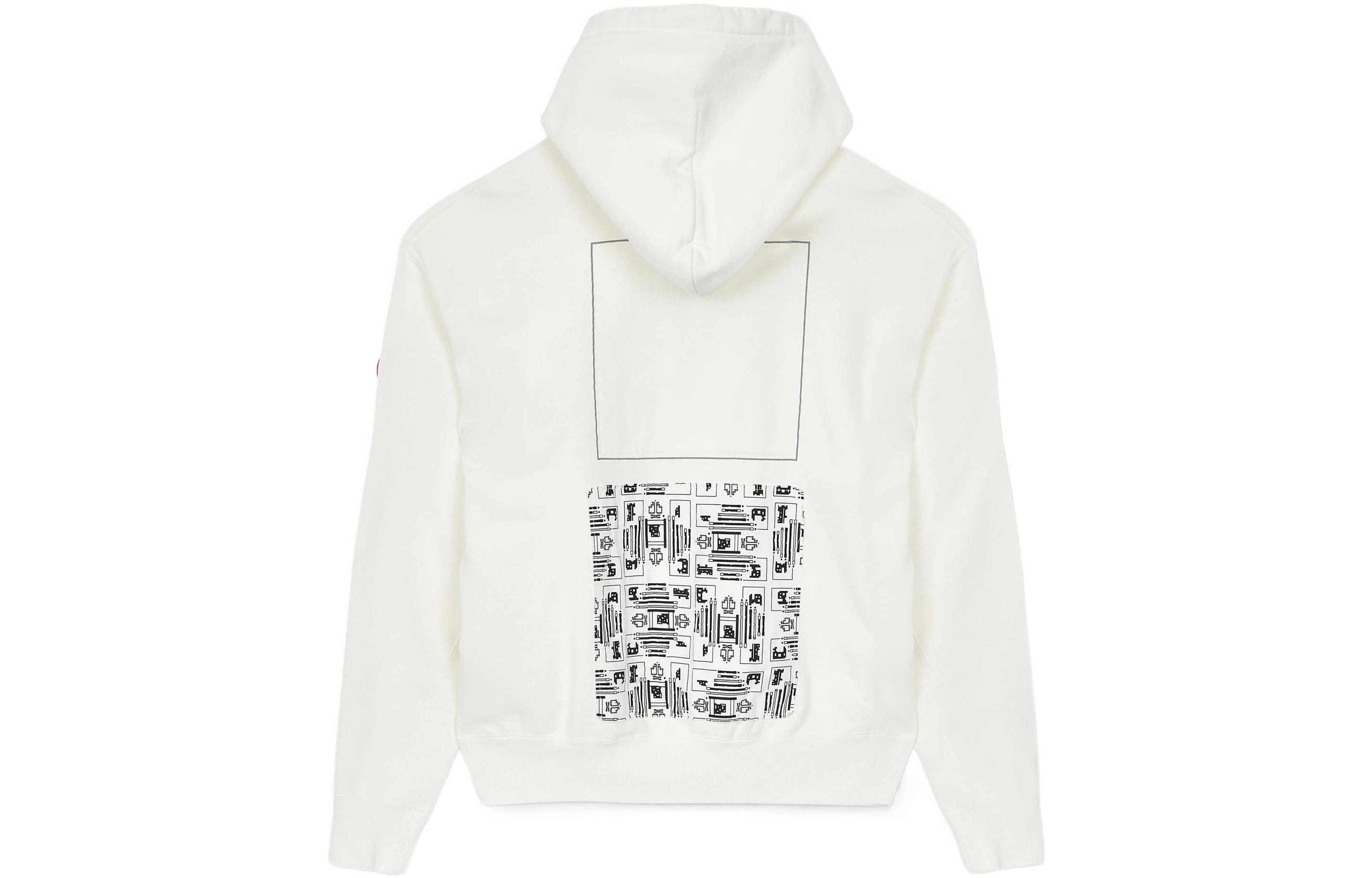 Cav Empt SS22 Industrial Regime Heavy Hoodie White