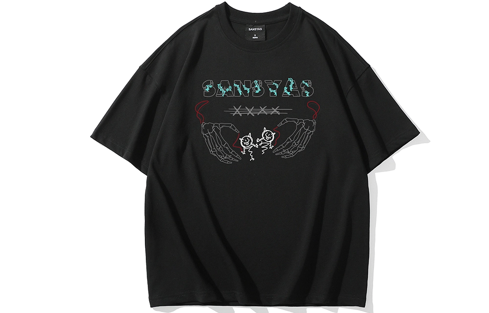 x devil clown T
