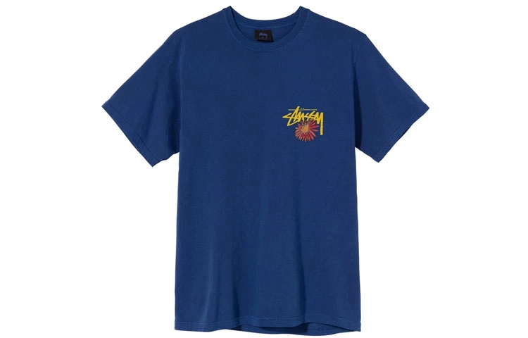 Stussy Smokin Skull Tee logoT