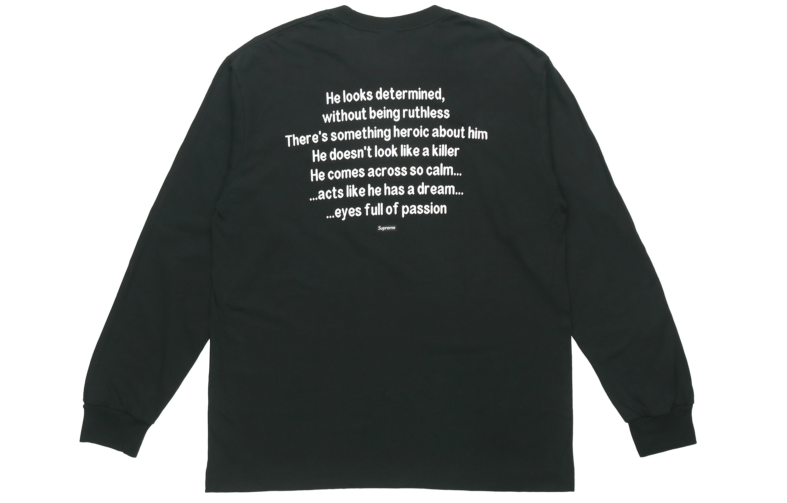 Supreme FW18 The Killer LS Tee Black T