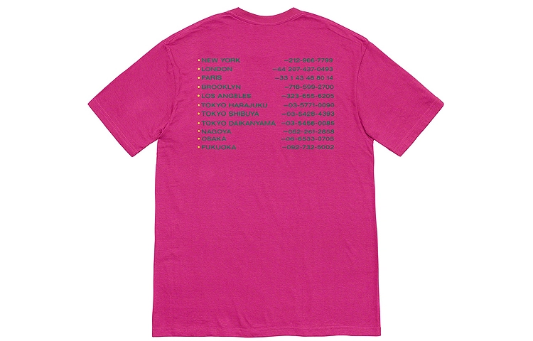 Supreme FW19 Week 1 New Shit Tee LogoT