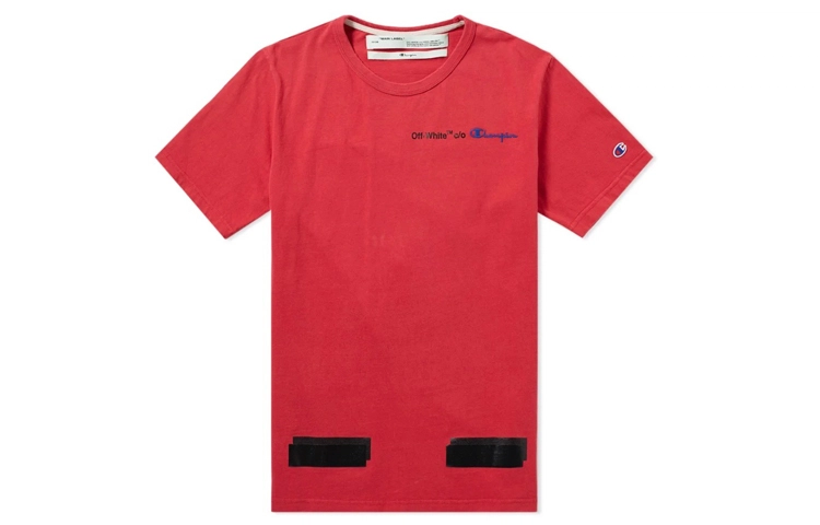 OFF-WHITE x Champion T