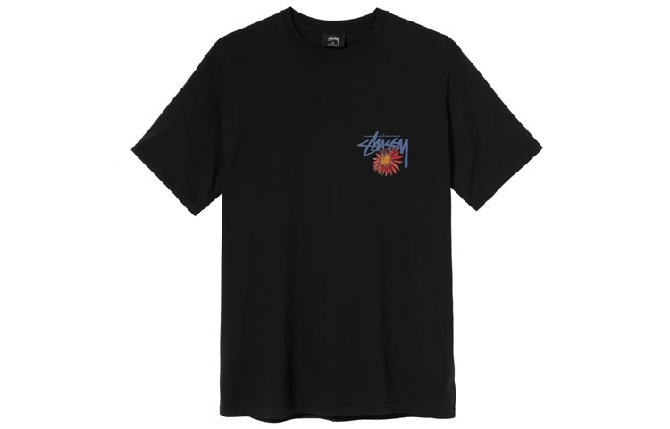 Stussy Smokin Skull Tee logoT