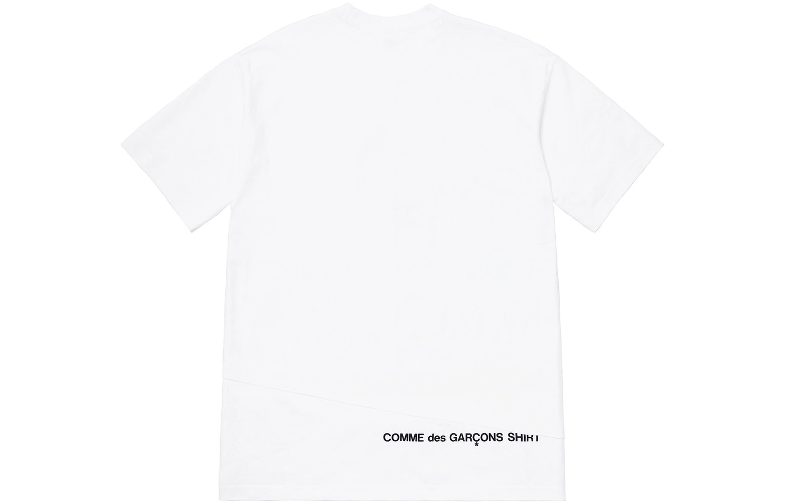 Supreme x Comme des Garcons SHIRT Split Box Logo Tee White LogoT