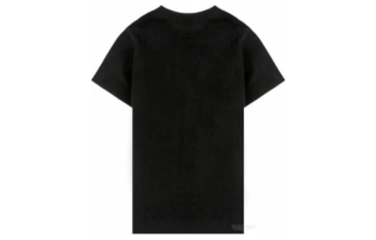 CDG Play Double Heart T-Shirt Black T